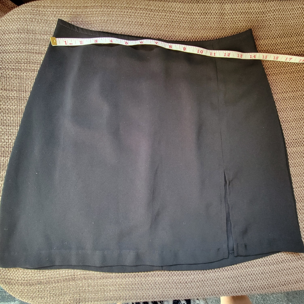 Elegant Mini Skirt  Black Women's